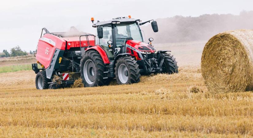 Massey Ferguson RB 4160 V Xtra prémium minőségű változókamrás körbálázók készletről szezonra!