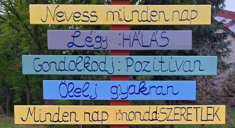 Pozitív üzenetek Láziban