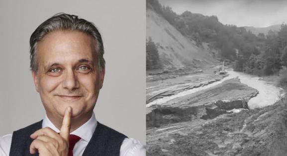 Nyáry Krisztián Áprily Lajos soraival búcsúzik a parajdi sóbányától