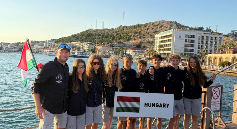 Elrajtolt az Optimist Európa-bajnokság – magyar csapat Csesmében