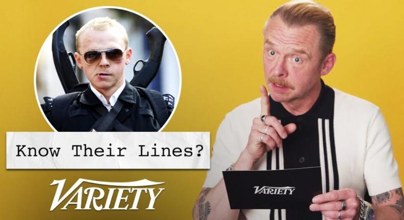 Simon Pegg kiválóan emlékszik az elmondott szövegeire, legyen az a Haláli hullák hajnala vagy egy Mission: Impossible mozi – videó