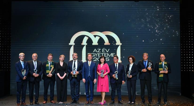 Év egyeteme 2025: nyolc kategóriában adták át a díjat
