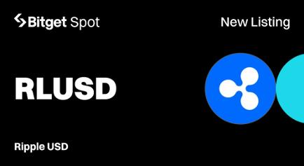 A Bitget listázza a Ripple USD (RLUSD) tokent a spot marketen