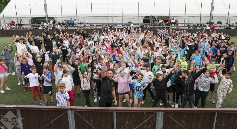 Fantasztikus sportnapot szerveztünk a Barátság parkban