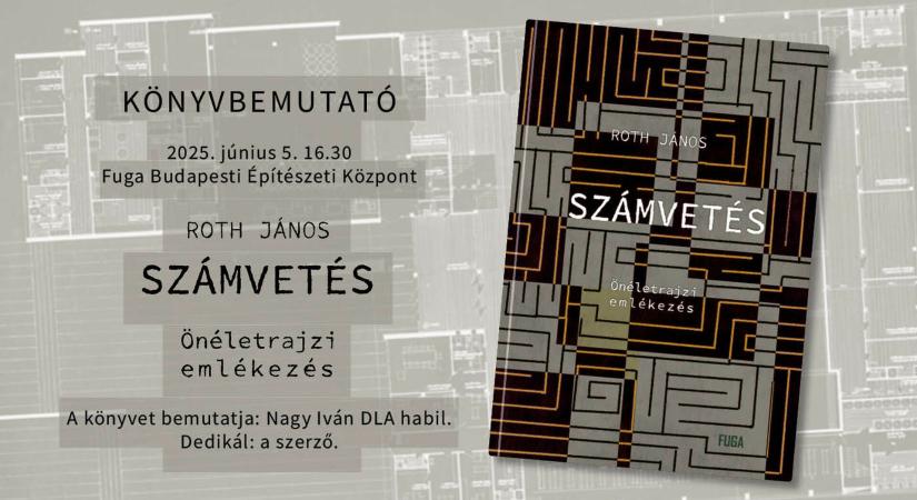 Roth János: Számvetés — könyvbemutató