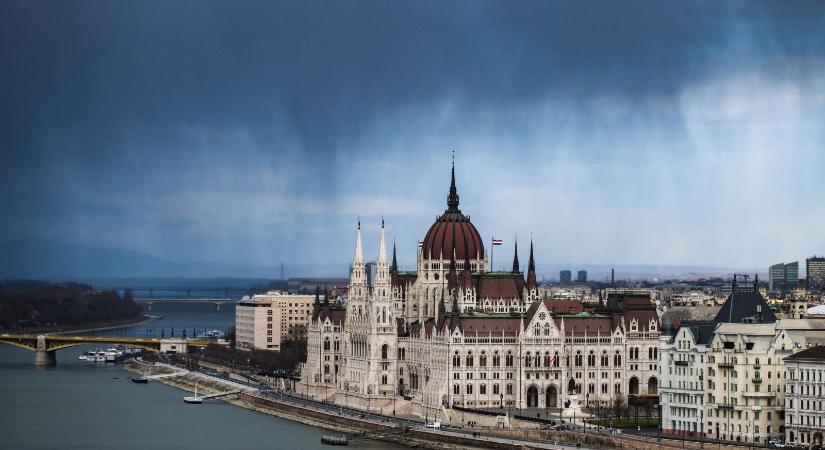 Megdőlt a napi szélrekord Budapesten