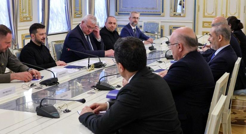 Ukrajna ezt a feltételt szabta, hogy részt vegyen a béketárgyaláson