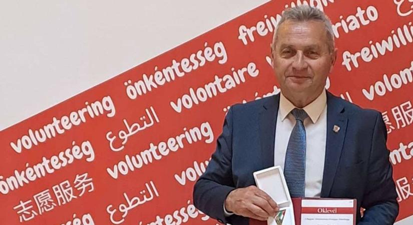 Czigány Sándor aranyérmes lett – példamutató humanitárius munkát ismertek el!