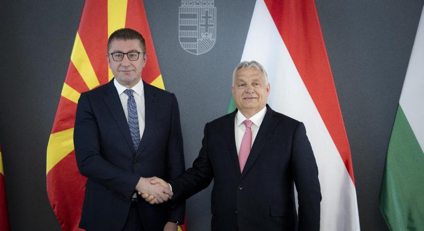 Orbán Viktor miniszterelnök az észak-macedón elnökkel tárgyalt