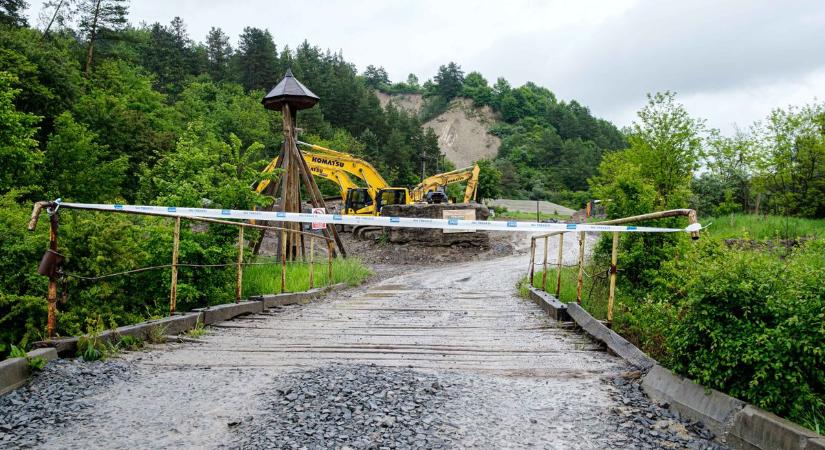 Még pislákol a remény: a parajdiak bíznak az apadásban