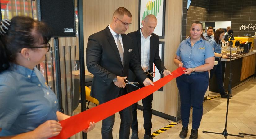 Megnyílt a tapolcai McDonald’s