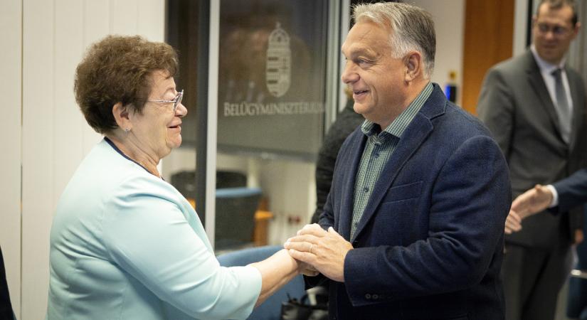 Orbán Viktor elköszönt Müller Cecíliától