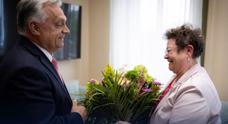 Orbán Viktor érzelmes búcsút vett Müller Cecíliától