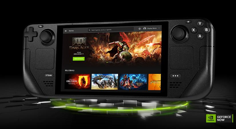 Most már aztán mindent IS játszhatsz a Steam Decken – Itt a natív GeForce Now app!
