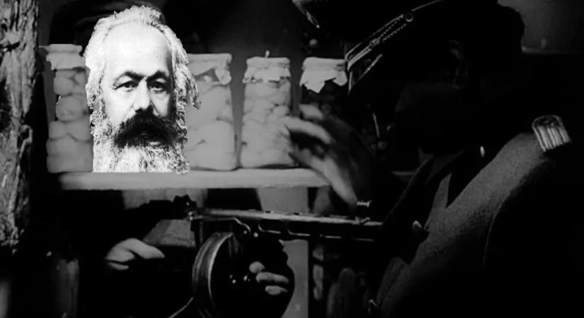 Marx a spájzban - Józsa Márta jegyzete