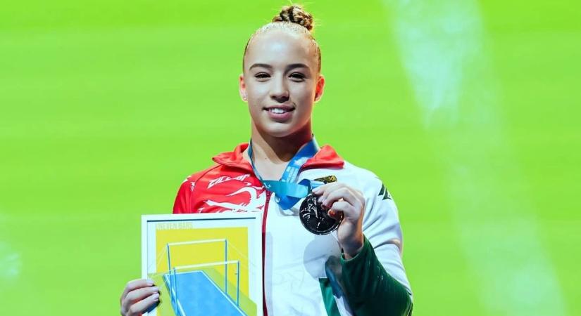 Ezüstérmes lett Czifra Bettina Lili a torna Eb-n!