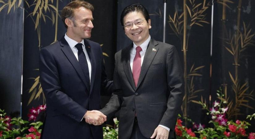 Véget ért Emmanuel Macron délkelet-ázsiai körútja, új szövetségeket szorgalmazott a szuperhatalmak ellen