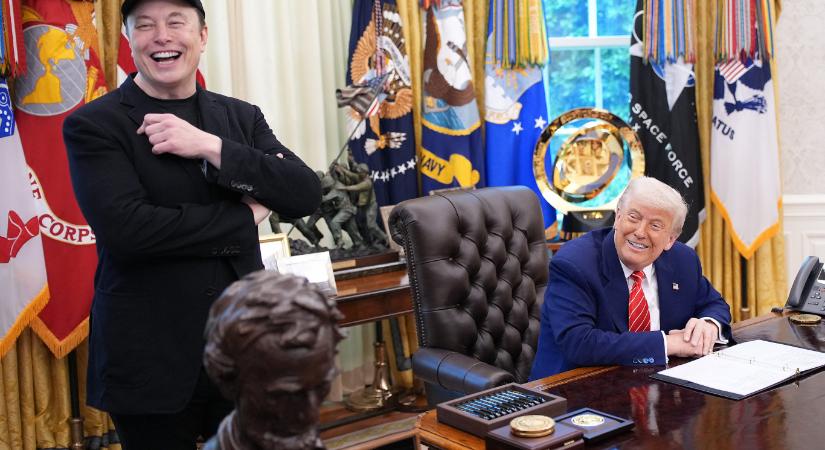 Musk elbúcsúzott a Fehér Háztól, de Trump szerint azért még visszatérhet