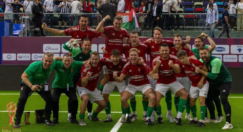 Vb-döntőbe jutott a minifutball-válogatott