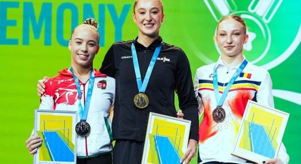 Czifra Bettina Lili ezüstérmet szerzett az Eb-n