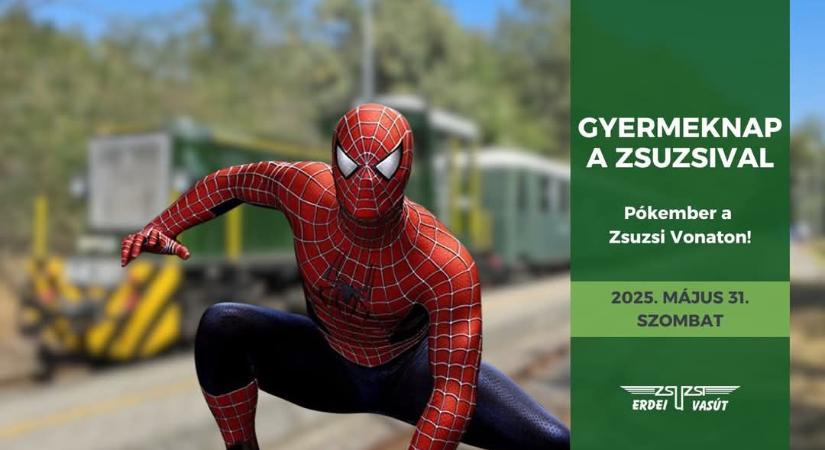 Pókember, madarak testközelből, Aqua Manó Party: gyermeknap a Zsuzsival