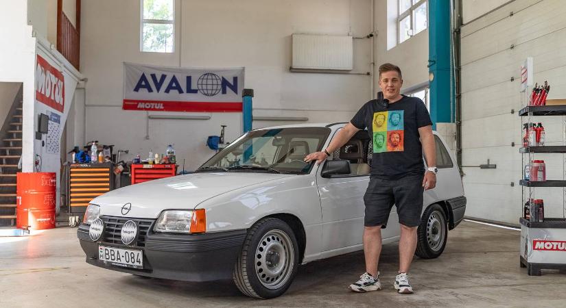 5 éves korom óta ebben az autóban ülök - MűhelyPRN: Opel Kadett LS 1,6D – 1987.