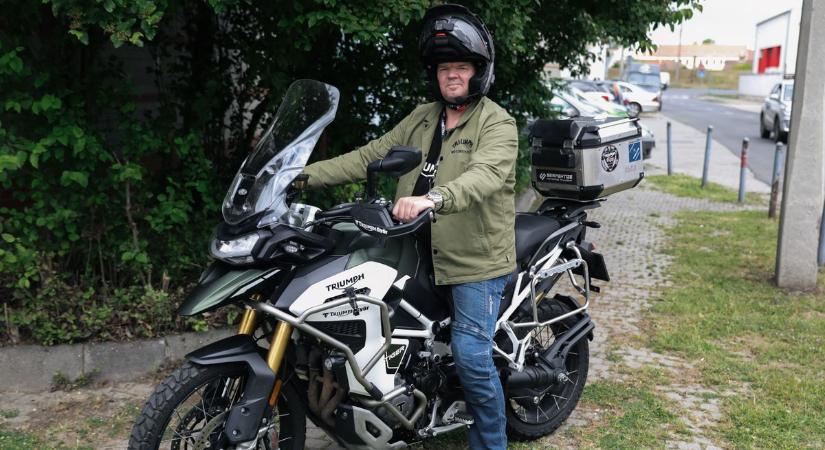 Abszurd baleset: a közel-keleti extrém túrát gond nélkül hozta, a Dunántúlon egyből elgázolták a híres motorost