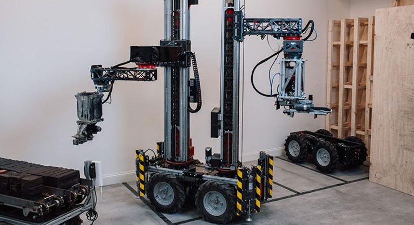 Egy holland startup kőműves robotokkal forradalmasítaná az építőipart