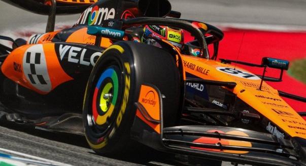 Oscar Piastri az F1-es Spanyol Nagydíj pole-jában