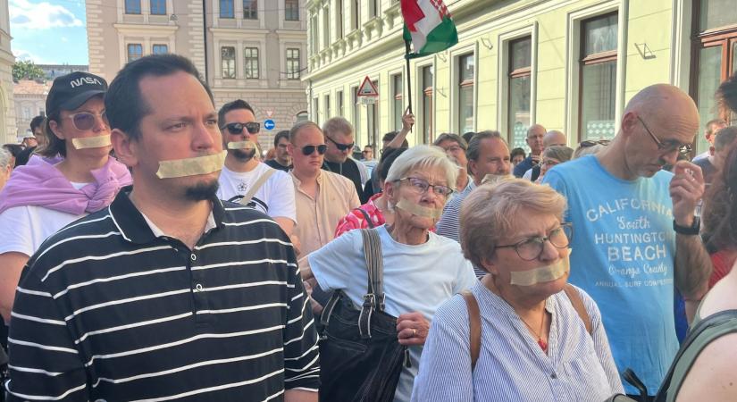 Szegeden is fölvonult az aHang