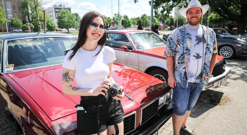 Amerikai izomautók lepték el a győri ETO Parkot - képgaléria, videó