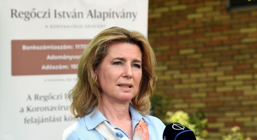 Herczegh Anita: A gyász feldolgozásában is segíti a Covid-árvákat a Regőczi Alapítvány