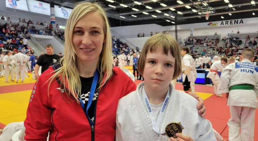 Mindenkit elsöpört az Ippon Judo Tatabánya ifjú tehetsége