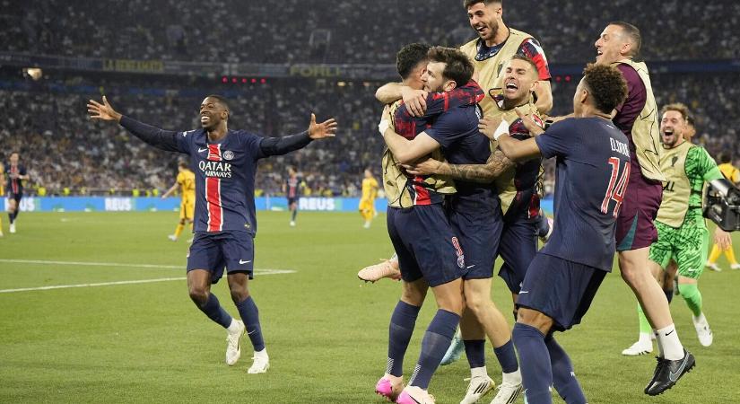 A PSG kiütötte az Intert, és először nyerte meg a Bajnokok Ligáját