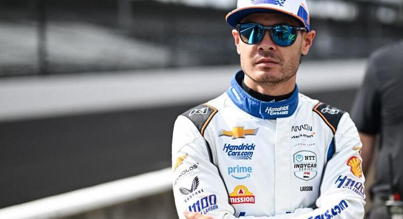 „Bárcsak visszacsinálhatnám” – Larson szégyelli magát az Indy 500-on tanúsított viselkedése miatt