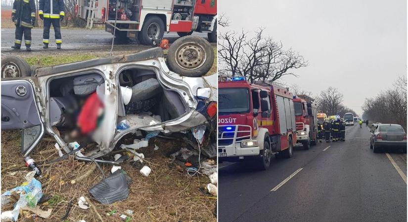 Borzasztó tragédia: hat ember életét követelte a szabolcsi halálút