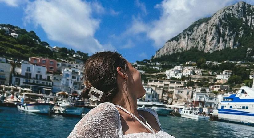 Itt heveri ki a válását Rubint Rella – bikiniben pózolt a fitnesz edző