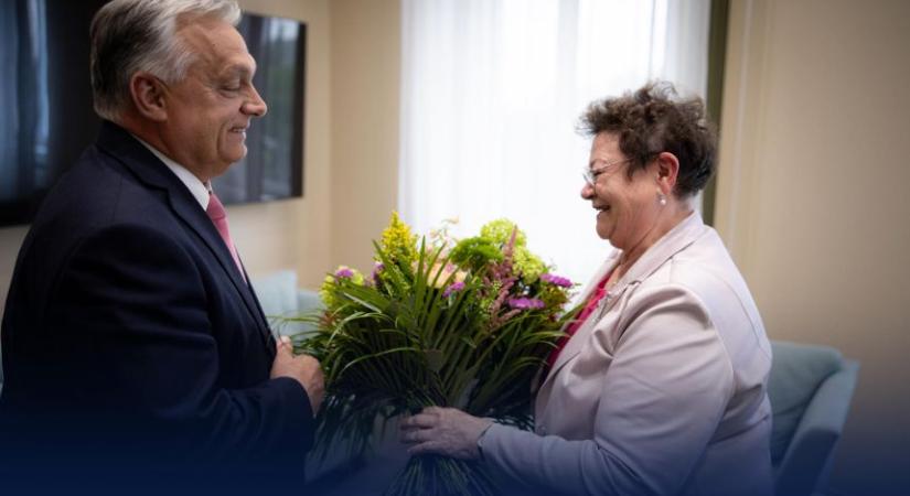 Orbán Viktor elköszönt Müller Cecíliától