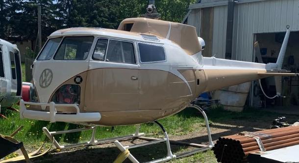 T1-es Transporterből épít helikoptert egy kanadai repülőgép-szerelő