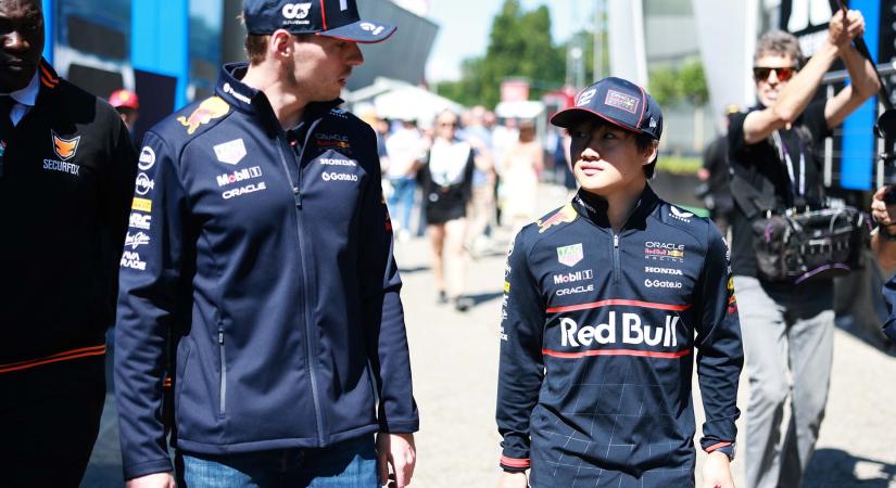 Verstappen: Tsunoda nem egy pancser, ez egy intő jel a Red Bullnak!