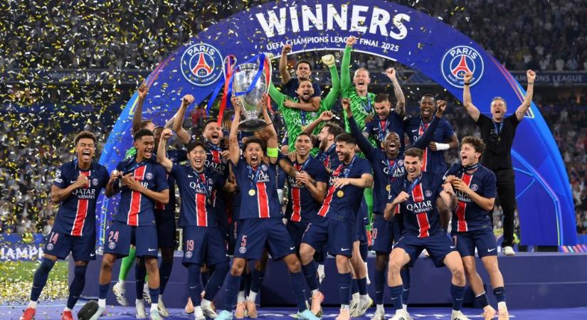 Mbappé reagált arra, hogy a PSG nyerte meg a Bajnokok Ligáját