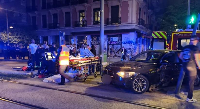 Tömegbe hajtott egy autó a PSG győzelmét ünneplő Grenoble-ban (videó)