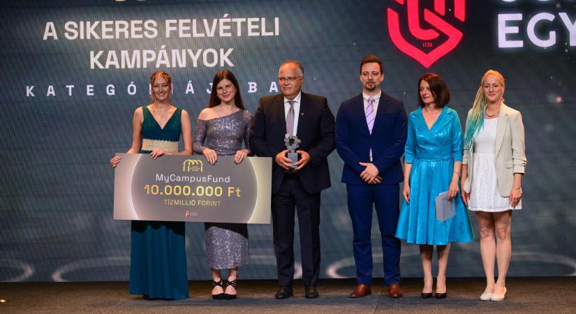 Ünnepelt a Soproni Egyetem: az intézmény kapta az Év Egyeteme 2025 Díjat