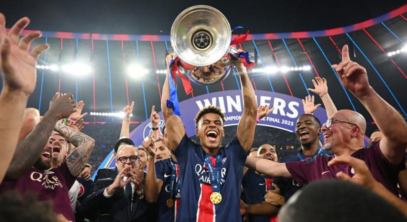 A PSG tinédzser támadója az Inter kivégzésével rúgta rá az ajtót a világra