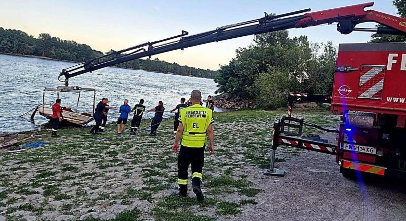 Súlyos hajóbaleset történt Ausztriában: motorcsónakok ütköztek a Dunán