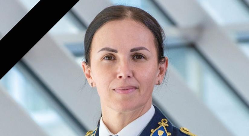 Gyászol a rendőrség: elhunyt Kutsera-Juhász Bettina, a BRFK alezredese