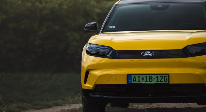 Nagy, sárga, EV és nem taxi! – Ford Capri Extended Range