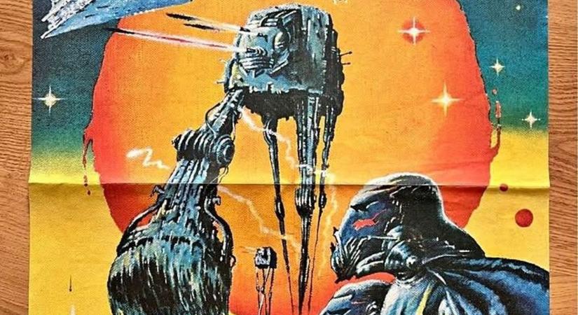 Elképesztő összegért árulnak egy 43 éves Star Wars-plakátot Székesfehérváron