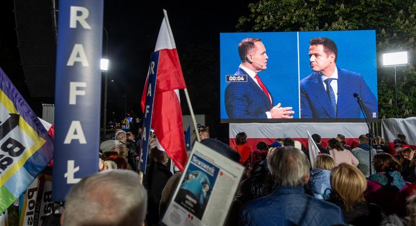 Zajlik a lengyel elnökválasztás, az eredményt a politikai spektrum két szélén álló fiatalok dönthetik el