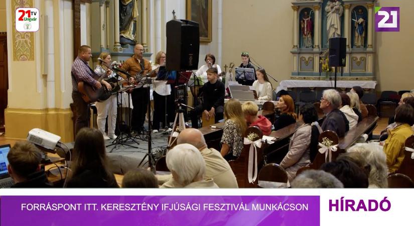 Forráspont Itt. Keresztény ifjúsági fesztivál Munkácson (videó)